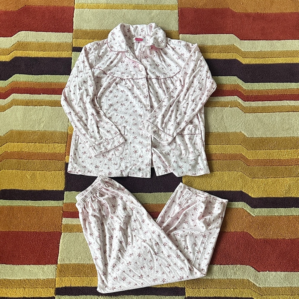 Floral Pink Woman Pajamas
